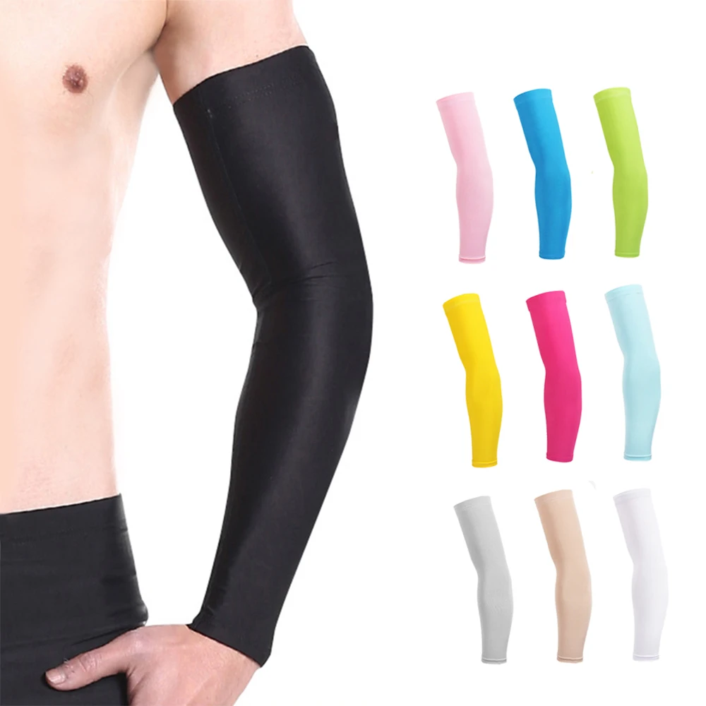 WOSAWE Breathable Quick Dry UV Protection Running Arm Sleeves Basketball Elbow Pad Fitness Armguards Sports Cycling Arm Warmers
WOSAWE Breathable Quick Dry UV Protection Running Arm Sleeves Basketball Elbow Pad Fitness Armguards Sports Cycling Arm Warmers