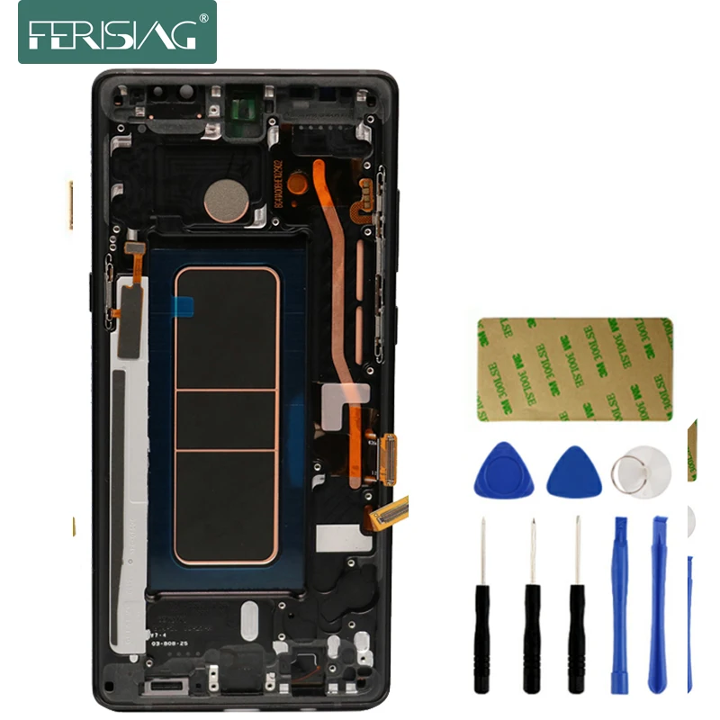 AAAA+ AMOLED For SAMSUNG GALAXY NOTE 8 N9500 N9500F LCD Display Touch Screen Digitizer Replacment Note8 Mobile Phone LCDs
AAAA+ AMOLED For SAMSUNG GALAXY NOTE 8 N9500 N9500F LCD Display Touch Screen Digitizer Replacment Note8 Mobile Phone LCDs