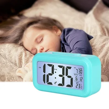 LED Clock Dimmer Sensor Night Light Smart Digital Electronic Alarm Clock With LCD Display Temperature calendar Date Snooze Clock
LED Clock Dimmer Sensor Night Light Smart Digital Electronic Alarm Clock With LCD Display Temperature calendar Date Snooze Clock