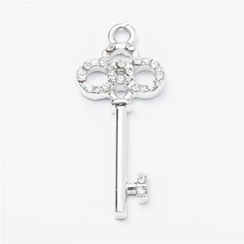40pcs high Quality key crystal Enamel Alloy jewelry Headdress pendants for bracelet necklace DIY jewelry making js1278
40pcs high Quality key crystal Enamel Alloy jewelry Headdress pendants for bracelet necklace DIY jewelry making js1278