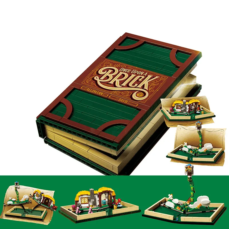 Idea Pop-up Book fairy tale Jack and the Beanstalk Legoing 21315 Set 3D DIY Building Blocks Bricks Educational Toys 859Pcs
Idea Pop-up Book fairy tale Jack and the Beanstalk Legoing 21315 Set 3D DIY Building Blocks Bricks Educational Toys 859Pcs