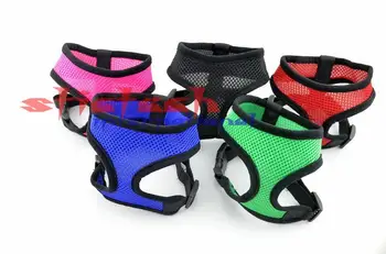 by dhl or ems 100 pcs Nylon Pet Mesh dog Harness Strap Vest Collar For Small Medium-sized Dog leads Puppy Comfort Harness
by dhl or ems 100 pcs Nylon Pet Mesh dog Harness Strap Vest Collar For Small Medium-sized Dog leads Puppy Comfort Harness