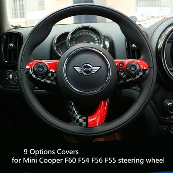 9 options!! Super inner accessories For mini cooper f54 f55 f56 f60 union jack carbon fiber interior steering wheel center Cover
9 options!! Super inner accessories For mini cooper f54 f55 f56 f60 union jack carbon fiber interior steering wheel center Cover