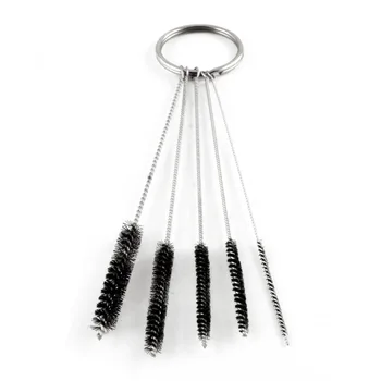 FORMAX 420 5Pcs / 10Pcs 100mm Miniature Brushes With Nylon Bristles And Stainless Steels Straws Tocabbo Pipe Cleaner 
FORMAX 420 5Pcs / 10Pcs 100mm Miniature Brushes With Nylon Bristles And Stainless Steels Straws Tocabbo Pipe Cleaner