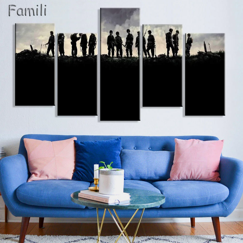 5pcs HD Print abstract soldiers sunset Painting on canvas wall art picture for home decor print canvas painting picture
5pcs HD Print abstract soldiers sunset Painting on canvas wall art picture for home decor print canvas painting picture