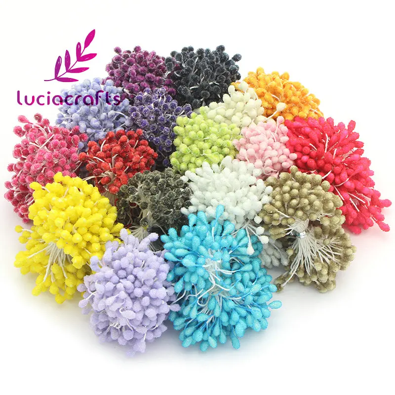 Lucia crafts 550pcs/lot 5mm Random mixed Glass Floral Stamen for Fowers Cake Decoration DIY Pistil Stamen D0602
Lucia crafts 550pcs/lot 5mm Random mixed Glass Floral Stamen for Fowers Cake Decoration DIY Pistil Stamen D0602