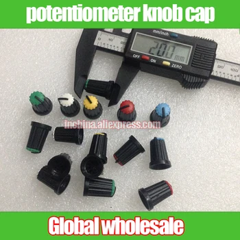 75pcs single double potentiometer flower axis knob / 148 potentiometer knob cap mixer knob red yellow white blue and green
75pcs single double potentiometer flower axis knob / 148 potentiometer knob cap mixer knob red yellow white blue and green