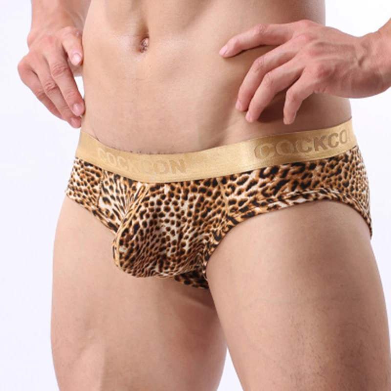 Fashion comfortable nylon underwear men's short sexy leopard breathable briefs men's underpants stretch
Fashion comfortable nylon underwear men's short sexy leopard breathable briefs men's underpants stretch