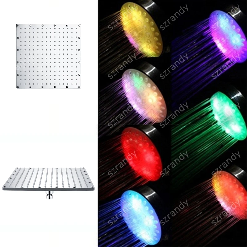 12" Inch Rain Led Shower Head.Stainless Steel Water Powered 30 CM *30 CM Led Showerhead. rain shower head
12" Inch Rain Led Shower Head.Stainless Steel Water Powered 30 CM *30 CM Led Showerhead. rain shower head