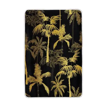 Golden Palm Tree Black Blanket Soft Warm Cozy Bed Couch Lightweight Polyester Microfiber Blanket for Kids Women Boy
Golden Palm Tree Black Blanket Soft Warm Cozy Bed Couch Lightweight Polyester Microfiber Blanket for Kids Women Boy