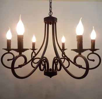 Europe style luminarias para sala de jantar bedroom ceiling led light black 6 arms e14 bulb indoor home decoration free shipping
Europe style luminarias para sala de jantar bedroom ceiling led light black 6 arms e14 bulb indoor home decoration free shipping