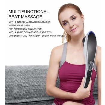 Electric Cervical Massager Vibrating Kneading Shoulder Back Neck Massager Machine Far Infrared Shiatsu Body Relax Device
Electric Cervical Massager Vibrating Kneading Shoulder Back Neck Massager Machine Far Infrared Shiatsu Body Relax Device