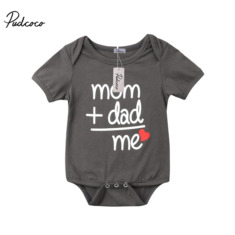 pudcoco Newborn Baby Boy Girl Bodysuit Outfit Costume mom dad me letter Cotton bodysuits boys Clothes
pudcoco Newborn Baby Boy Girl Bodysuit Outfit Costume mom dad me letter Cotton bodysuits boys Clothes