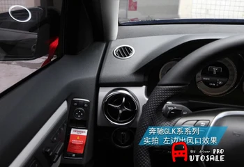 For Mercedes-Benz GLK-Class X204 2008-2015 Noble Silver ABS Matte Dashbaord Front AC air condition vent cover Trim
For Mercedes-Benz GLK-Class X204 2008-2015 Noble Silver ABS Matte Dashbaord Front AC air condition vent cover Trim