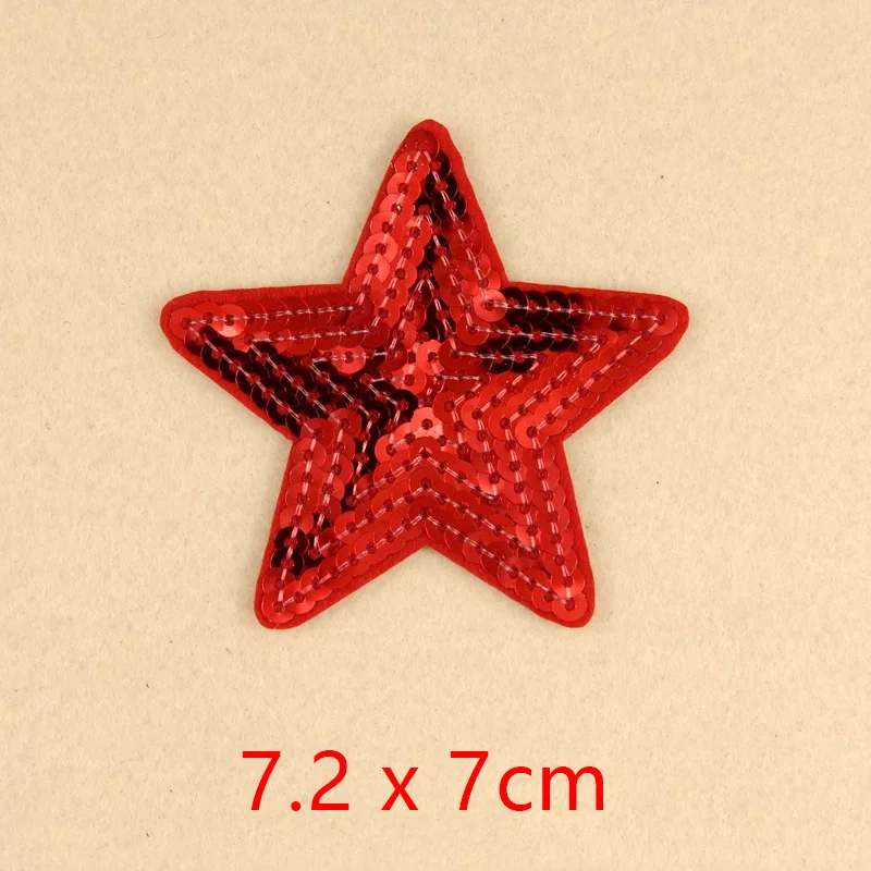 5pcs Red White Star Sequin Embroidered Patches for Clothing Military Badge Iron on Stripes Clothes Appliques Iron-on Sticker DIY
5pcs Red White Star Sequin Embroidered Patches for Clothing Military Badge Iron on Stripes Clothes Appliques Iron-on Sticker DIY