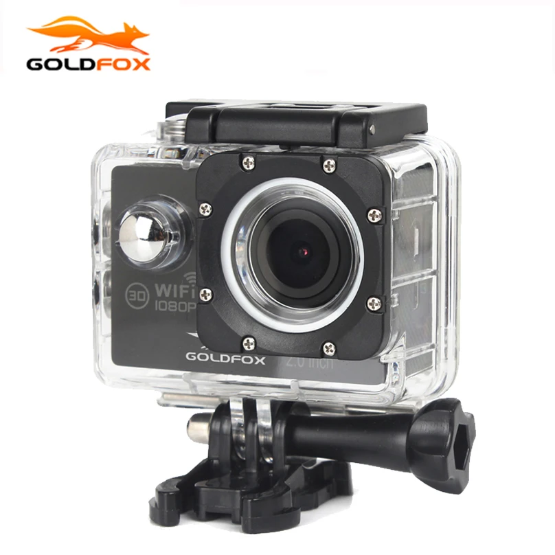 

GOLDFOX 12MP Wifi Action Camera 1080P Full HD Camcorder 170D Sport Camera Go Waterproof pro Mini Camera DV Bike Helmet Camera