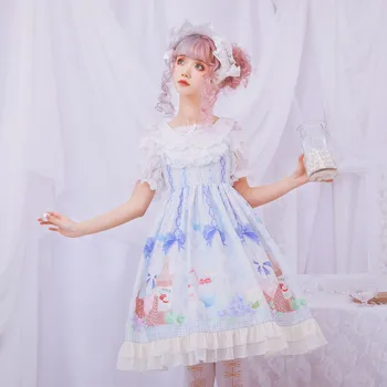 Afternoon Time ~ Sweet Mori Girl Lolita Casual Dress Short Summer Chiffon Dress
Afternoon Time ~ Sweet Mori Girl Lolita Casual Dress Short Summer Chiffon Dress