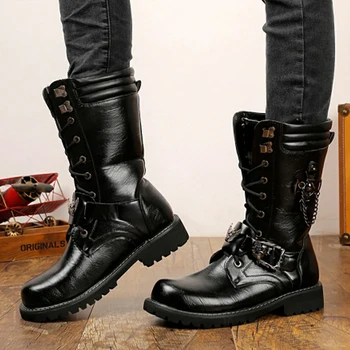 Motorcycle Boots Motorcycle Shoes PU Leather Martins Boots Motorbike Racing Riding Mid Calf Motorcycle Shoes
Motorcycle Boots Motorcycle Shoes PU Leather Martins Boots Motorbike Racing Riding Mid Calf Motorcycle Shoes