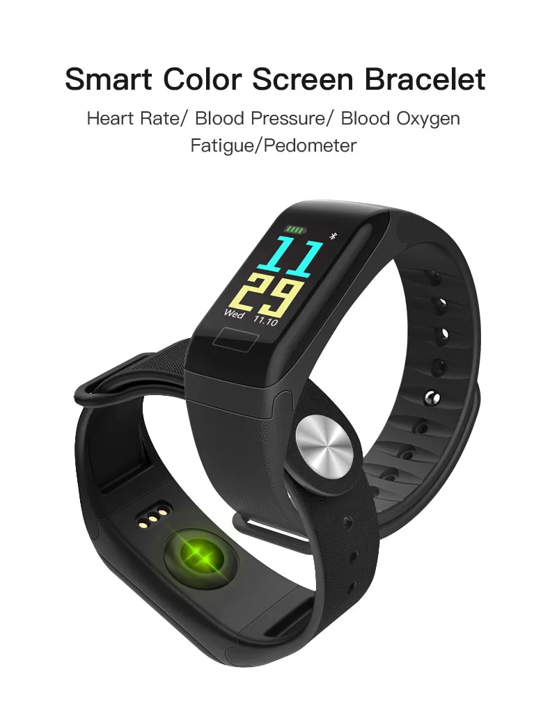 F1 waterproof smart watch Blood pressure oximetry wristband sports bracelet call remind step heart rate monitor PK 115 ID115 m2
F1 waterproof smart watch Blood pressure oximetry wristband sports bracelet call remind step heart rate monitor PK 115 ID115 m2