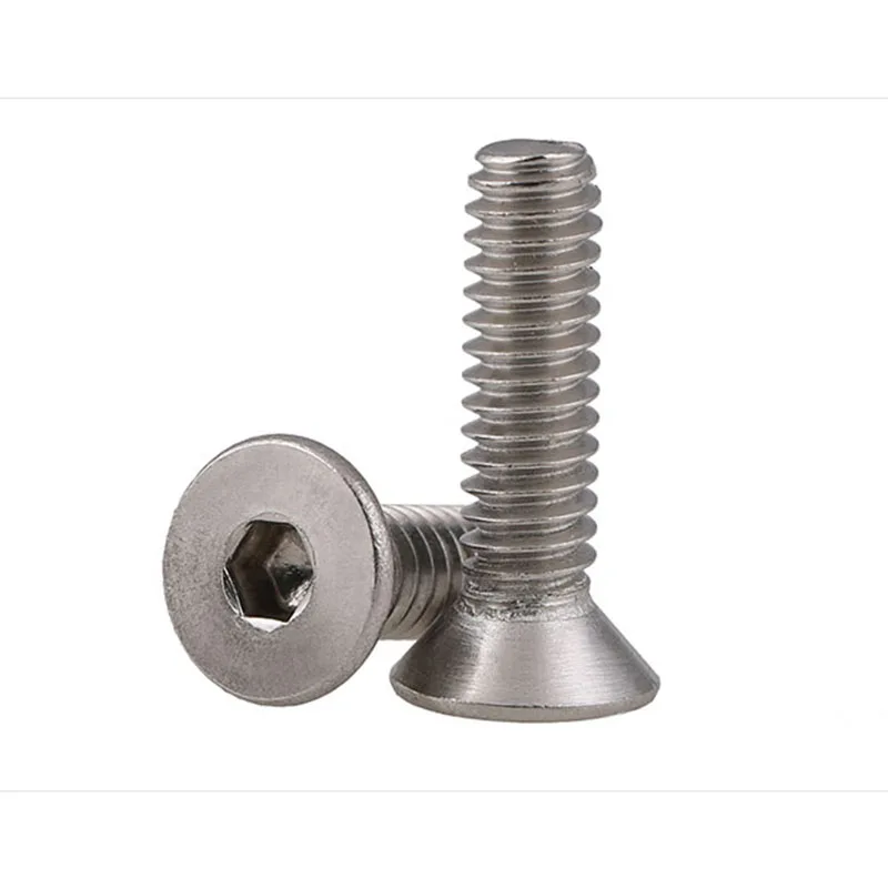 3/16-24 1/4-20 Teeth 304 Stainless Steel Anglo-American Countersunk Head / Flat Head Hexagon Socket Screws 10 Pcs
3/16-24 1/4-20 Teeth 304 Stainless Steel Anglo-American Countersunk Head / Flat Head Hexagon Socket Screws 10 Pcs