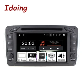 Idoing 7"2Din Andriod 9.0 Car Video DVD Multimedia Player For Mercedes-Benz W209/203 PX5 4G+32G 8Core IPS Screen GPS Navigation
Idoing 7"2Din Andriod 9.0 Car Video DVD Multimedia Player For Mercedes-Benz W209/203 PX5 4G+32G 8Core IPS Screen GPS Navigation