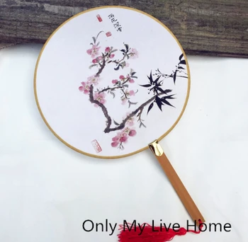 Classic Handle Small Round Fan Chinese Silk Fans for Dancing Vintage Traditional Craft Floral Party Fans for Women
Classic Handle Small Round Fan Chinese Silk Fans for Dancing Vintage Traditional Craft Floral Party Fans for Women