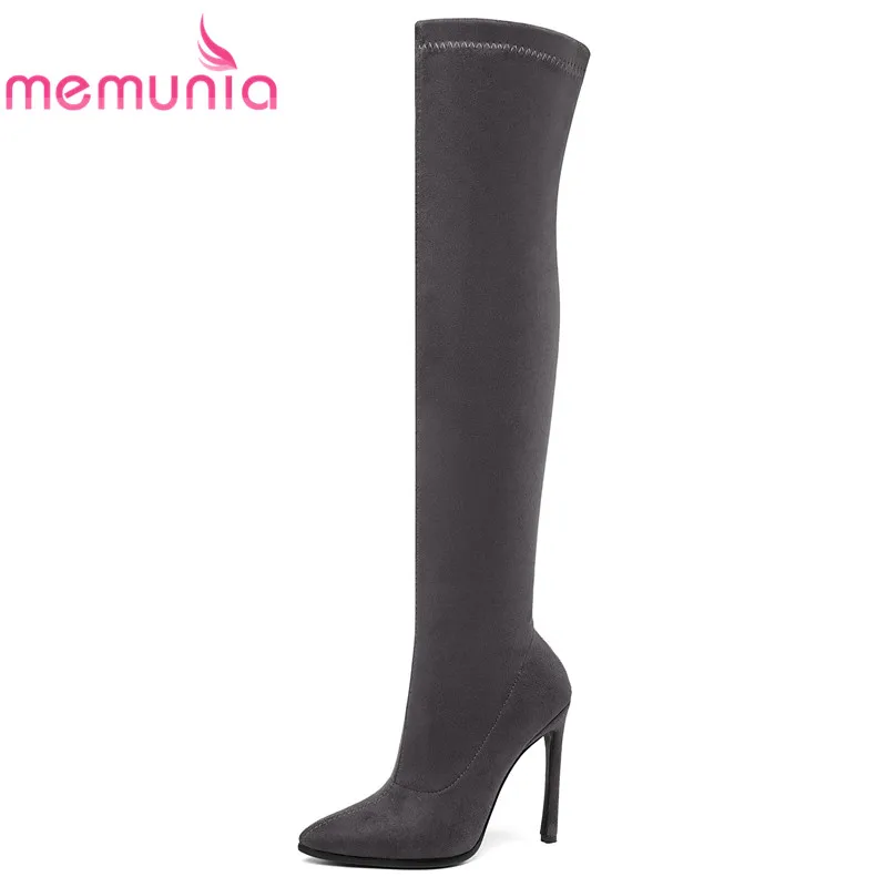 Brand designer women's boots big size 34-43 over the knee boots ultra thin high heels sexy party thigh high boots botas de mujer
Brand designer women's boots big size 34-43 over the knee boots ultra thin high heels sexy party thigh high boots botas de mujer