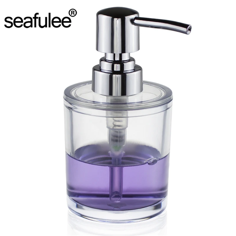 Acrylic Soap Lotion Liquid Dispenser Pump Bottle Transparent/Chrome Kitchen Dishwashing Bathroom Countertops 8.8 OZ (Clear)
Acrylic Soap Lotion Liquid Dispenser Pump Bottle Transparent/Chrome Kitchen Dishwashing Bathroom Countertops 8.8 OZ (Clear)