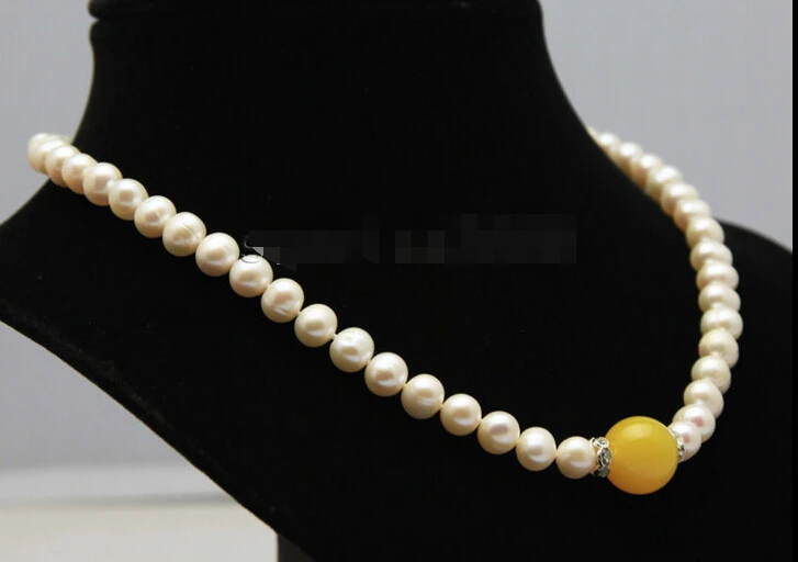 FREE shipping>>>>>> New 7-8mm white freshwater pearl +14mm yellow red green agate necklace
FREE shipping>>>>>> New 7-8mm white freshwater pearl +14mm yellow red green agate necklace
