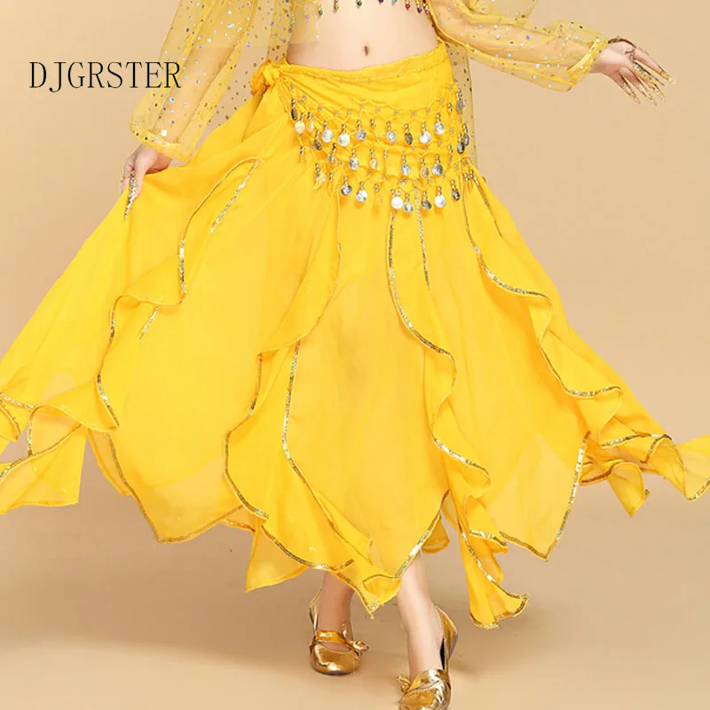 DJGRSTER 2019 New Arrivals 6 Colors Bellydance Dress Belly Dancing Long Waist Women Chiffon Professional Belly Dance Skirts
DJGRSTER 2019 New Arrivals 6 Colors Bellydance Dress Belly Dancing Long Waist Women Chiffon Professional Belly Dance Skirts