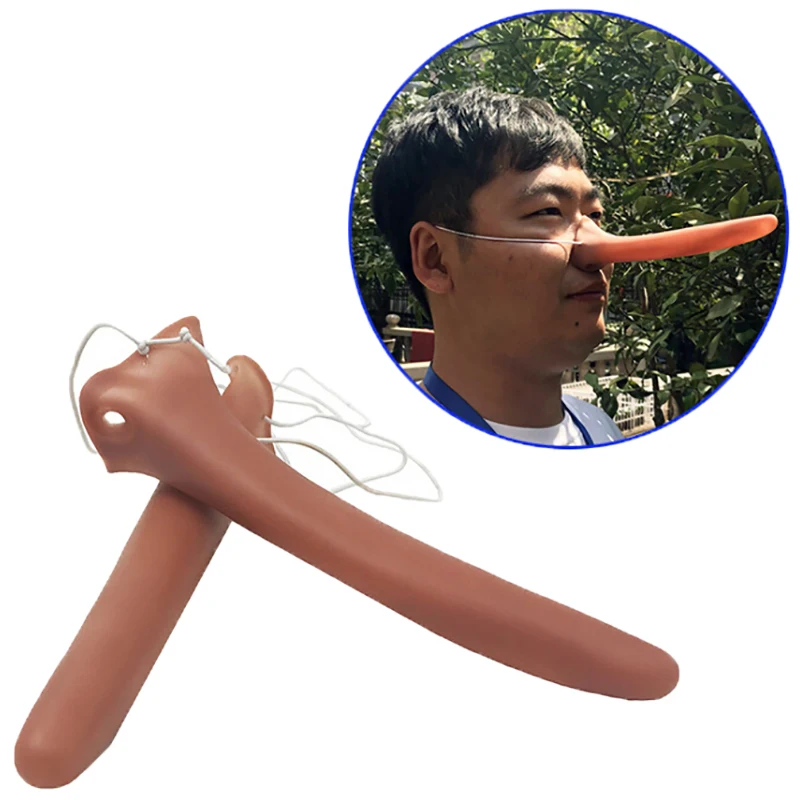 New Long nose For pinocchio puppet costume latex nose 7" elastic strap Halloween favor
New Long nose For pinocchio puppet costume latex nose 7" elastic strap Halloween favor
