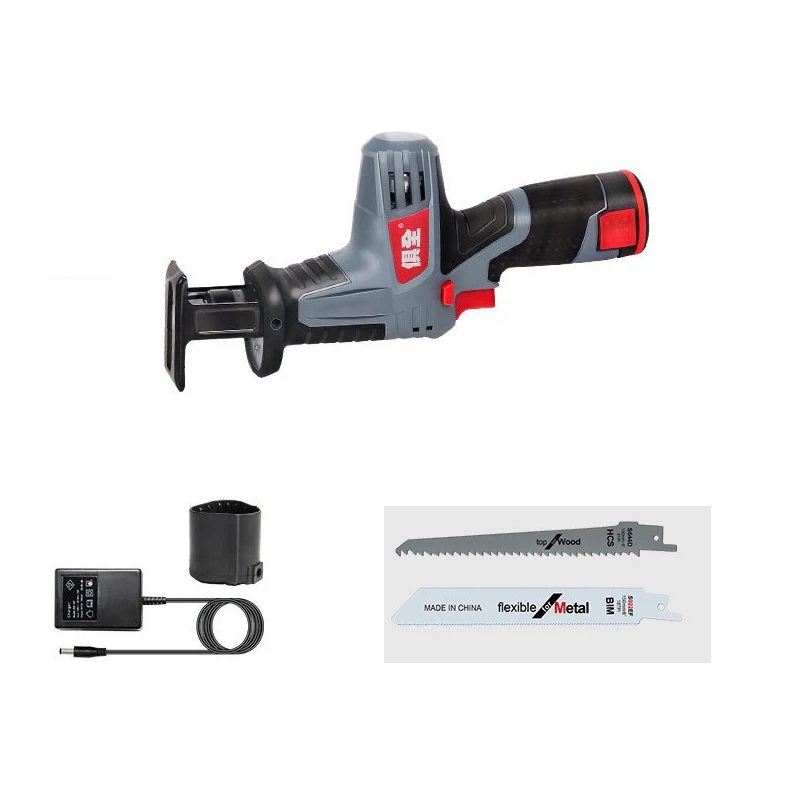 12V Portable Charging Reciprocating Saw Electric Saber Saw for wood mutifunctional power tools with lithium battery
12V Portable Charging Reciprocating Saw Electric Saber Saw for wood mutifunctional power tools with lithium battery