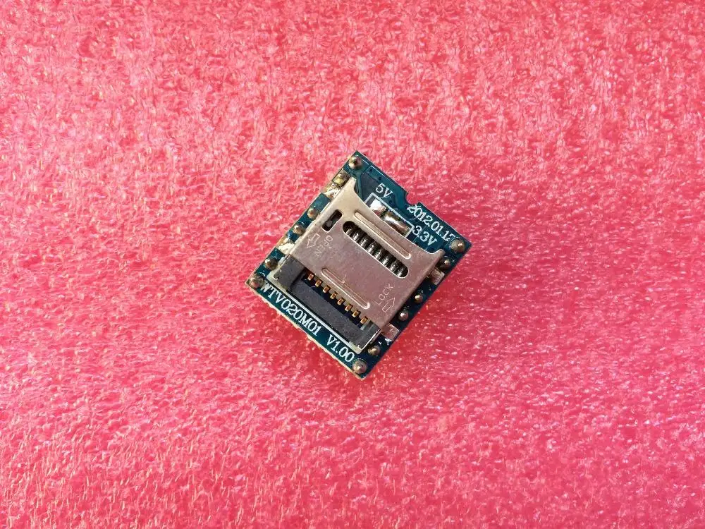 WTV020 WTV020-SD WTV020SD-20SS Mini SD Card MP3 Sound Module For PIC WTV020-SD-16P
WTV020 WTV020-SD WTV020SD-20SS Mini SD Card MP3 Sound Module For PIC WTV020-SD-16P