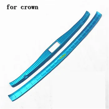 Car accessories Stainless Steel Rear Bumper Protector Sill Trunk Tread Plate Trim for Toyota crown 2015-2018 Car styling
Car accessories Stainless Steel Rear Bumper Protector Sill Trunk Tread Plate Trim for Toyota crown 2015-2018 Car styling