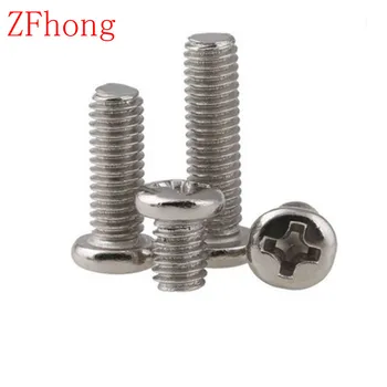 1000pcs M1 steel with nickel phillips round pan head machine screw length 2mm to 6mm
1000pcs M1 steel with nickel phillips round pan head machine screw length 2mm to 6mm