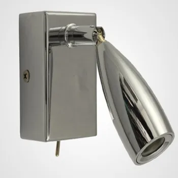 Topoch Luxury Wall Sconce Lights 30 Degree Beam Chrome Finish CREE LED 3W 200LM Switch On-Off Flexible Lampshade Compact Neat
Topoch Luxury Wall Sconce Lights 30 Degree Beam Chrome Finish CREE LED 3W 200LM Switch On-Off Flexible Lampshade Compact Neat