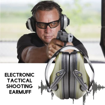 Ear Protector Electronic Tactical Shooting Earmuff Hearing Protection Noise Earplugs Soft Padded Noise Canceling Headset
Ear Protector Electronic Tactical Shooting Earmuff Hearing Protection Noise Earplugs Soft Padded Noise Canceling Headset