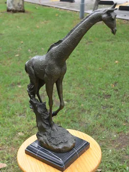The bronze statue of animal ornaments crafts accessories giraffe hotel decoration housewarming opening gifts
The bronze statue of animal ornaments crafts accessories giraffe hotel decoration housewarming opening gifts
