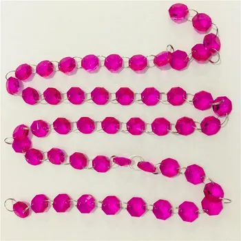 Crystal Octagon Curtain Beads Hanging Beads Rose 14mm 100 Meters For Festival Parts Free Shipping
Crystal Octagon Curtain Beads Hanging Beads Rose 14mm 100 Meters For Festival Parts Free Shipping