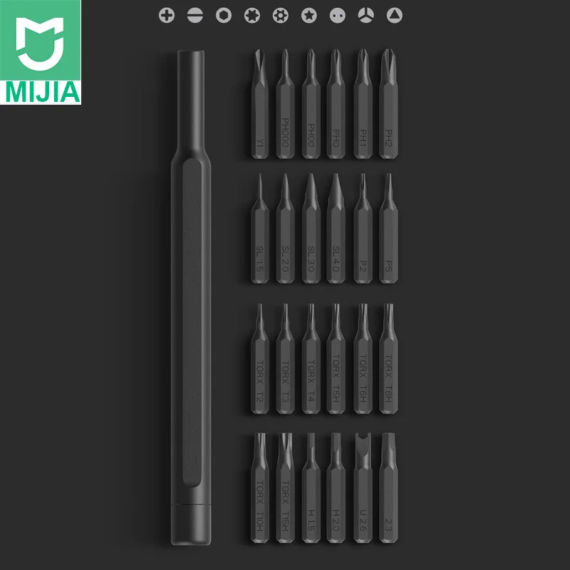 Xiaomi Mijia Wiha Screwdriver Set: 24-bit Precision Magnetic bit all-box Weiha DIY Daily Screwdriver Set
Xiaomi Mijia Wiha Screwdriver Set: 24-bit Precision Magnetic bit all-box Weiha DIY Daily Screwdriver Set