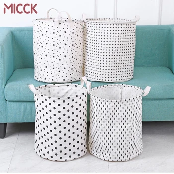 MICCK Laundry Basket Portable Waterproof Folding Canvas Kids Toys Sundries Storage Bag Dirty Clothes Basket Home Organizer
MICCK Laundry Basket Portable Waterproof Folding Canvas Kids Toys Sundries Storage Bag Dirty Clothes Basket Home Organizer