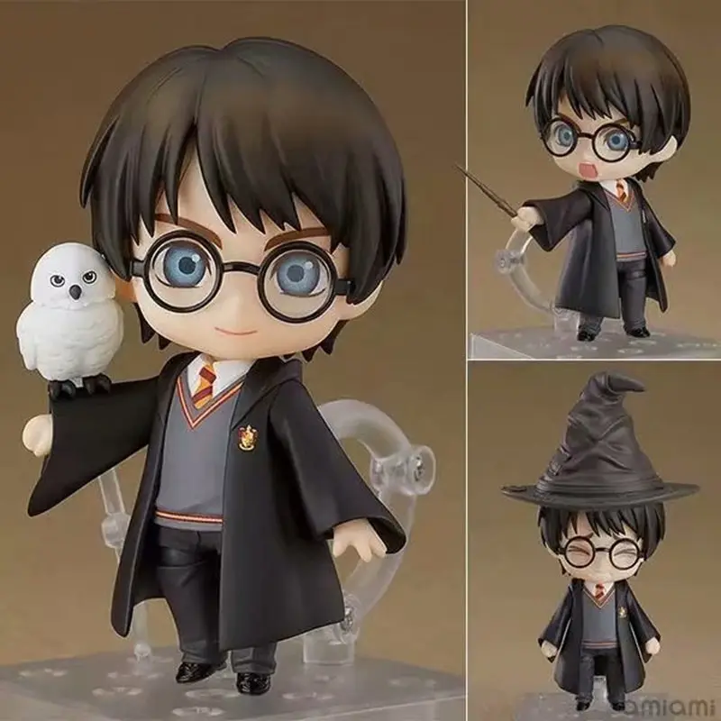 10cm anime movie Harry Potter Figuur Nendoroid 999 Leuke Actiefiguren Model Speelgoed PVC Figures Model Doll Toys Gift
10cm anime movie Harry Potter Figuur Nendoroid 999 Leuke Actiefiguren Model Speelgoed PVC Figures Model Doll Toys Gift
