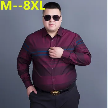 Plus size 10XL 8XL 6XL 5XL New Arrived 2018 mens work shirts Brand Long sleeve striped /twill men dress shirts white male shirts
Plus size 10XL 8XL 6XL 5XL New Arrived 2018 mens work shirts Brand Long sleeve striped /twill men dress shirts white male shirts