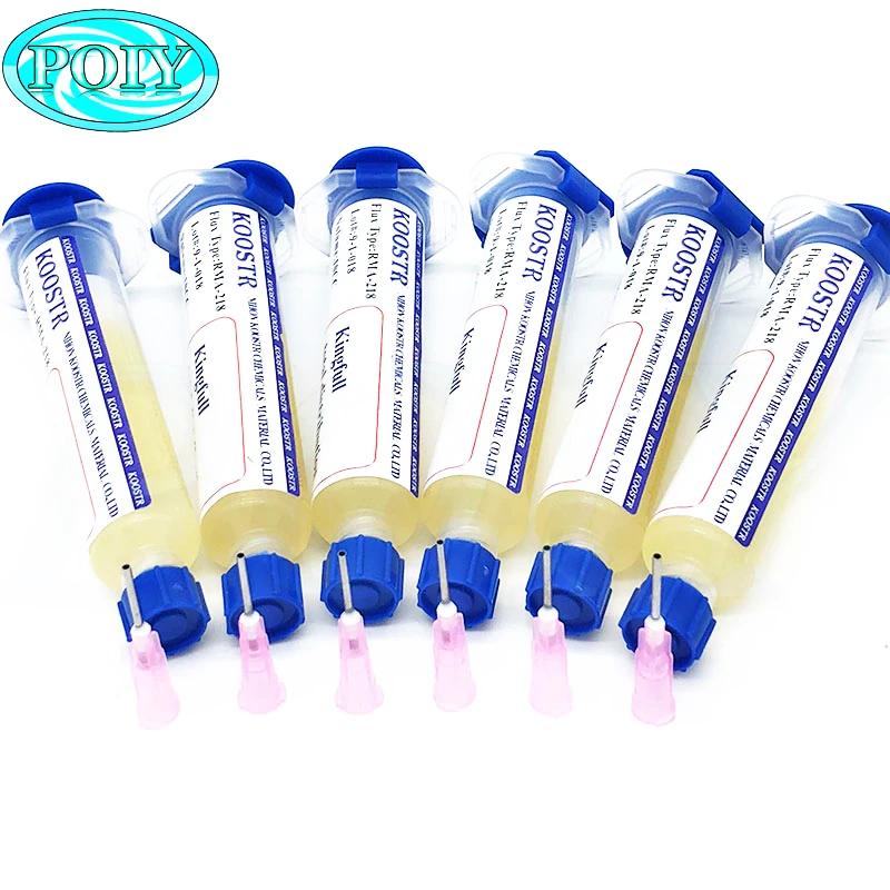 RMA-218 10CC Solder Paste Flux For Soldering Assist Welding Reapir Rework10pcs/lot + 10pcs Needles
RMA-218 10CC Solder Paste Flux For Soldering Assist Welding Reapir Rework10pcs/lot + 10pcs Needles