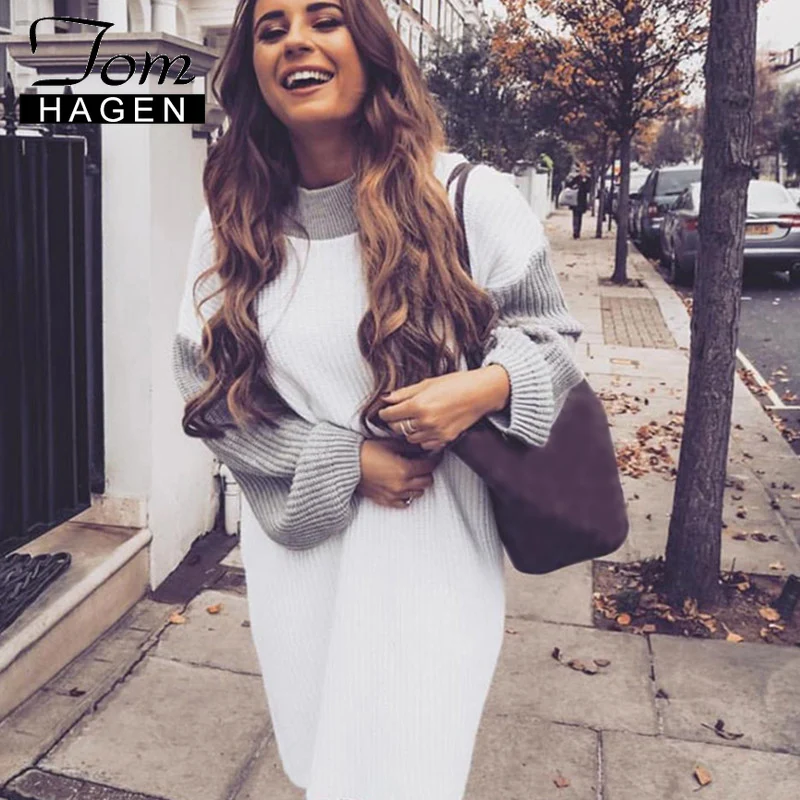 Tom Hagen Pink Sweater Dress Cashemire Long Sweater Woman Winter Pullover Woman 2019 New Autumn Winter Warm Sweater Dress Women
Tom Hagen Pink Sweater Dress Cashemire Long Sweater Woman Winter Pullover Woman 2019 New Autumn Winter Warm Sweater Dress Women