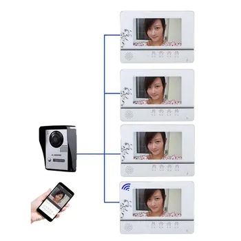 Top Quality WIFI Wireless Intercom System Doorbell with 7"Acrylic Panel Screen,Wired Video Door Phone,800TVL HD Outdoor Unit 1V4
Top Quality WIFI Wireless Intercom System Doorbell with 7"Acrylic Panel Screen,Wired Video Door Phone,800TVL HD Outdoor Unit 1V4