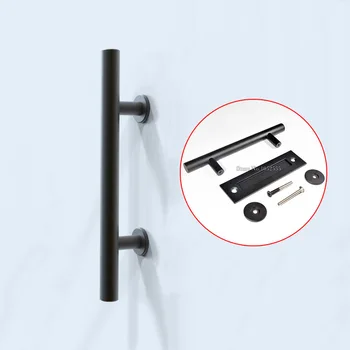 High Quality 1Piece Stainless Steel Sliding Barn Door Handles Wood Door Pull / Push Handles Black
High Quality 1Piece Stainless Steel Sliding Barn Door Handles Wood Door Pull / Push Handles Black