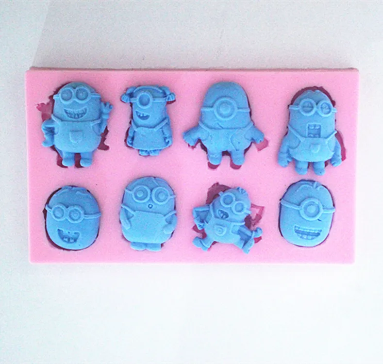 New "Despicable Me" minions Fondant Silicone Icing Mould, Moulding Cake, Cupcake Toppers, Sugar Paste Sugarpaste Decoration,
New "Despicable Me" minions Fondant Silicone Icing Mould, Moulding Cake, Cupcake Toppers, Sugar Paste Sugarpaste Decoration,