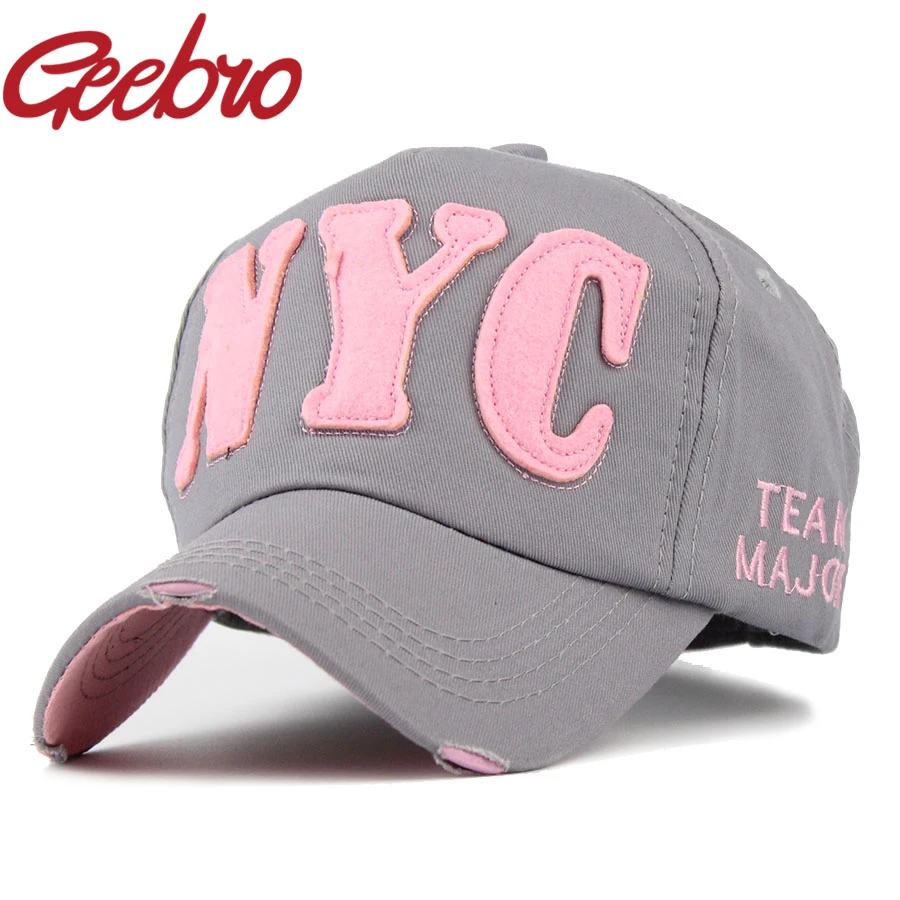 Geebro Women's Snapback Cap Brand NYC Baseball Cap for Women Hat Casquette Caps for Men Gorras Hats Full Closed Caps JS008
Geebro Women's Snapback Cap Brand NYC Baseball Cap for Women Hat Casquette Caps for Men Gorras Hats Full Closed Caps JS008