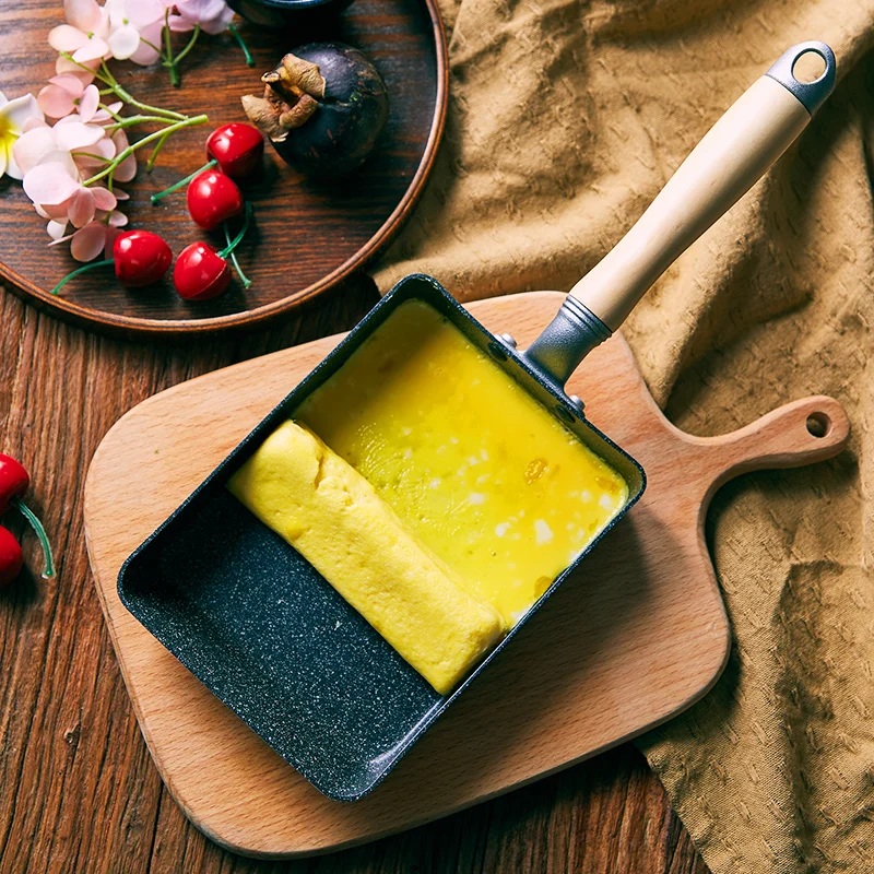 Maifan Stone Square Frying Pan Omelette Black Nonstick Pan Omelette Pan Pancake Kitchen Pot Gas Cooker General WF6191012
Maifan Stone Square Frying Pan Omelette Black Nonstick Pan Omelette Pan Pancake Kitchen Pot Gas Cooker General WF6191012